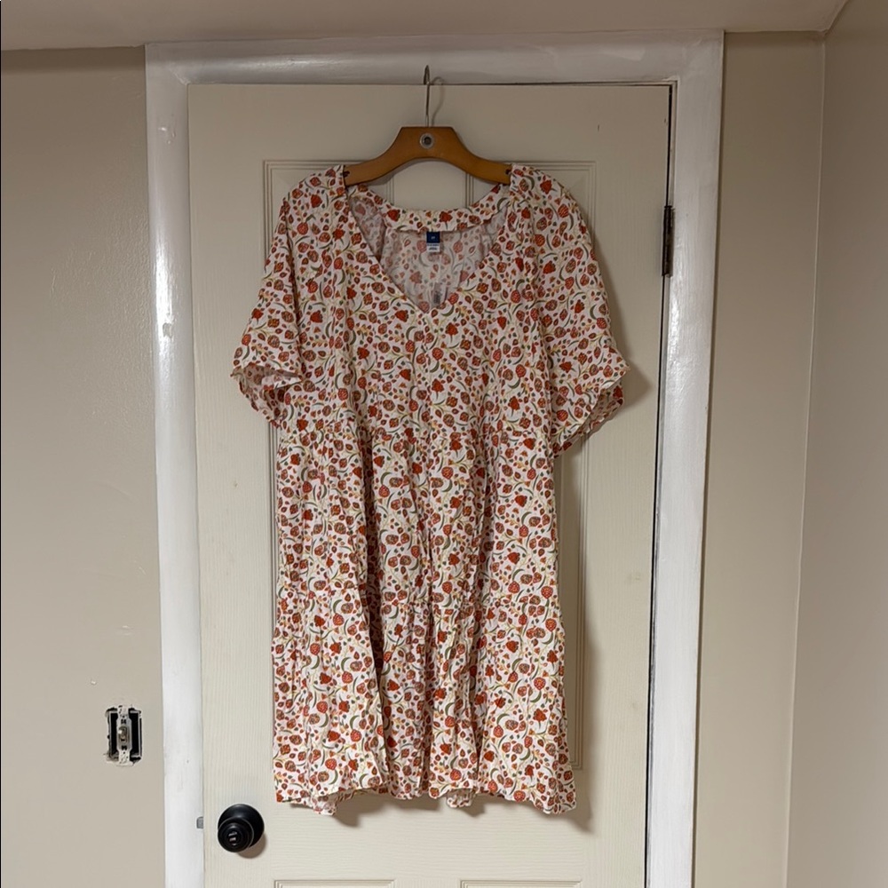 Floral V-Neck Dress